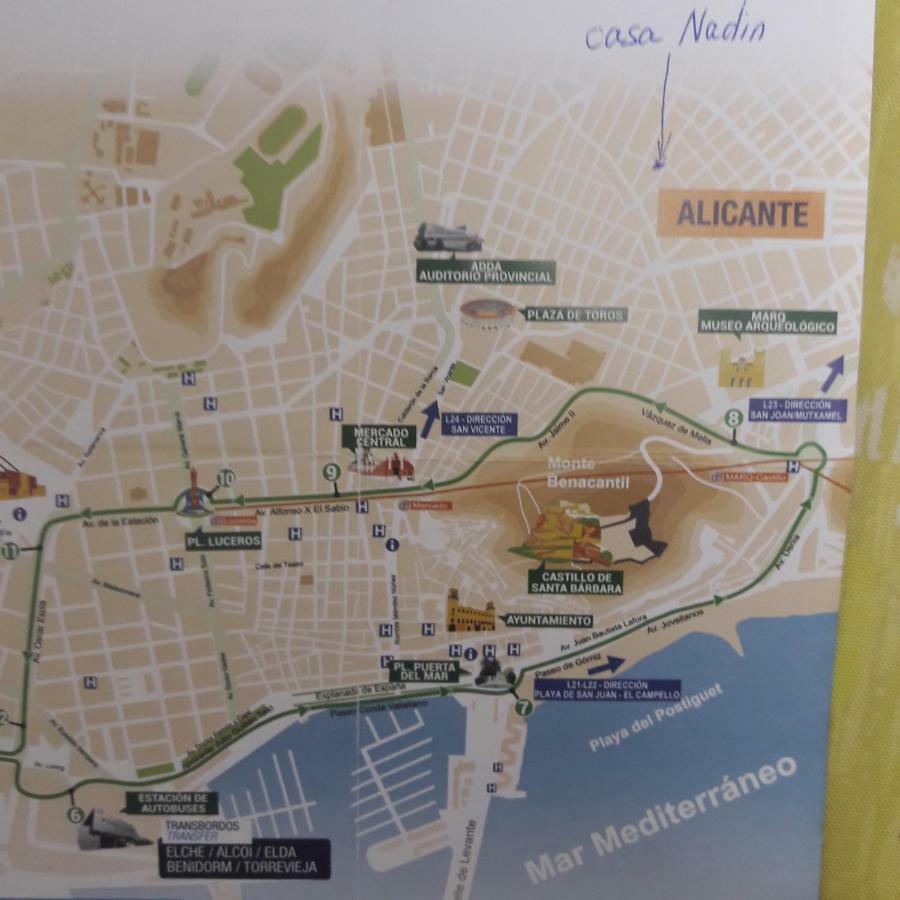 Casa Nadin Hotel อาลิกันเต ภายนอก รูปภาพ